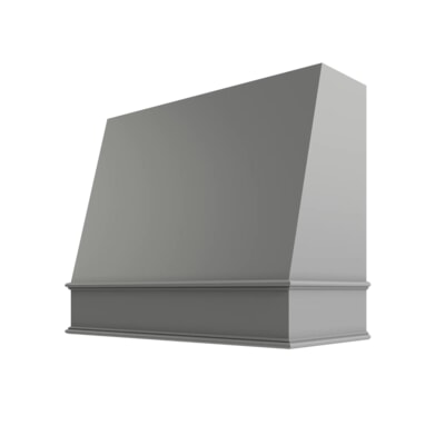 Essential Gray Angled Hood Classic Trim - 42" W x 36" H