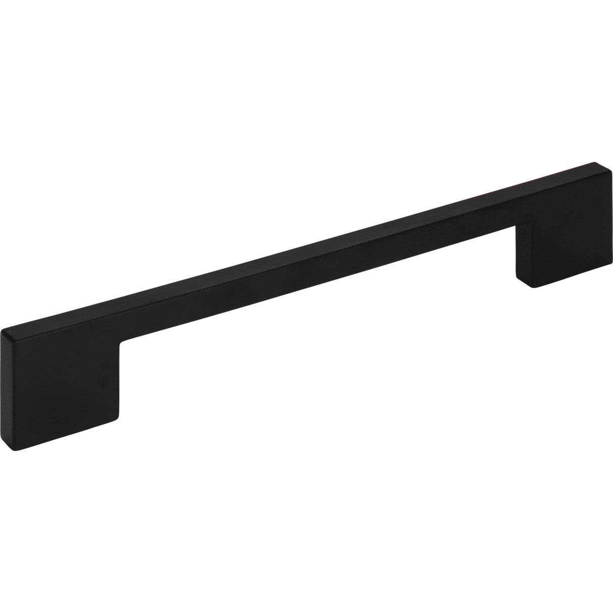 Atlas Homewares Thin Square Pull 7 9/16 Inch (c-c) Matte Black