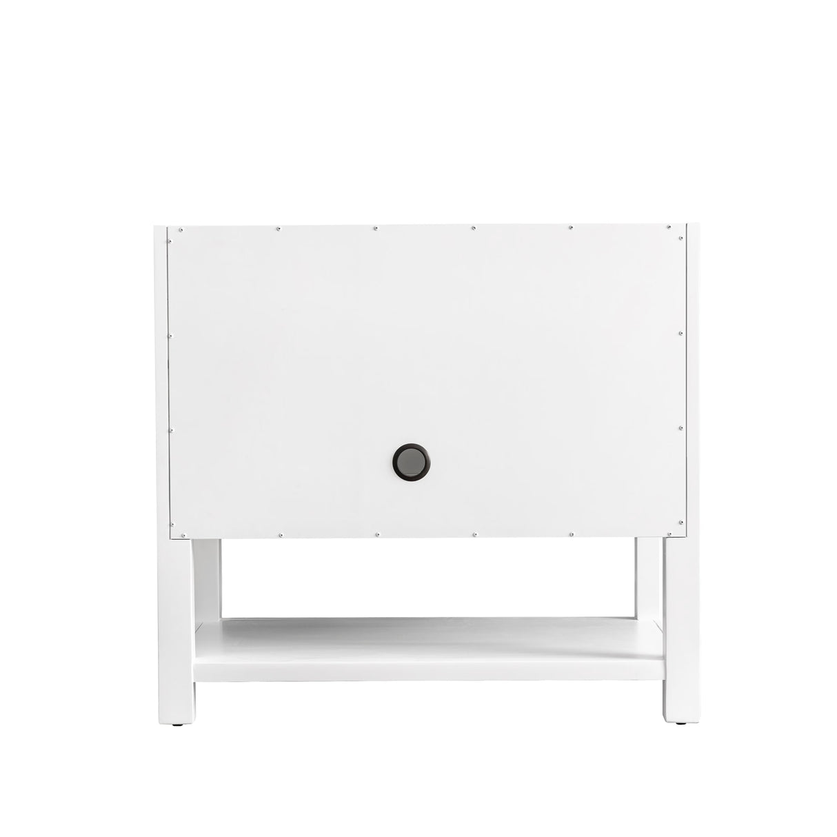 Breckenridge 36" Single Vanity, Bright White, w/ 3 CM Phantome Eclos Top