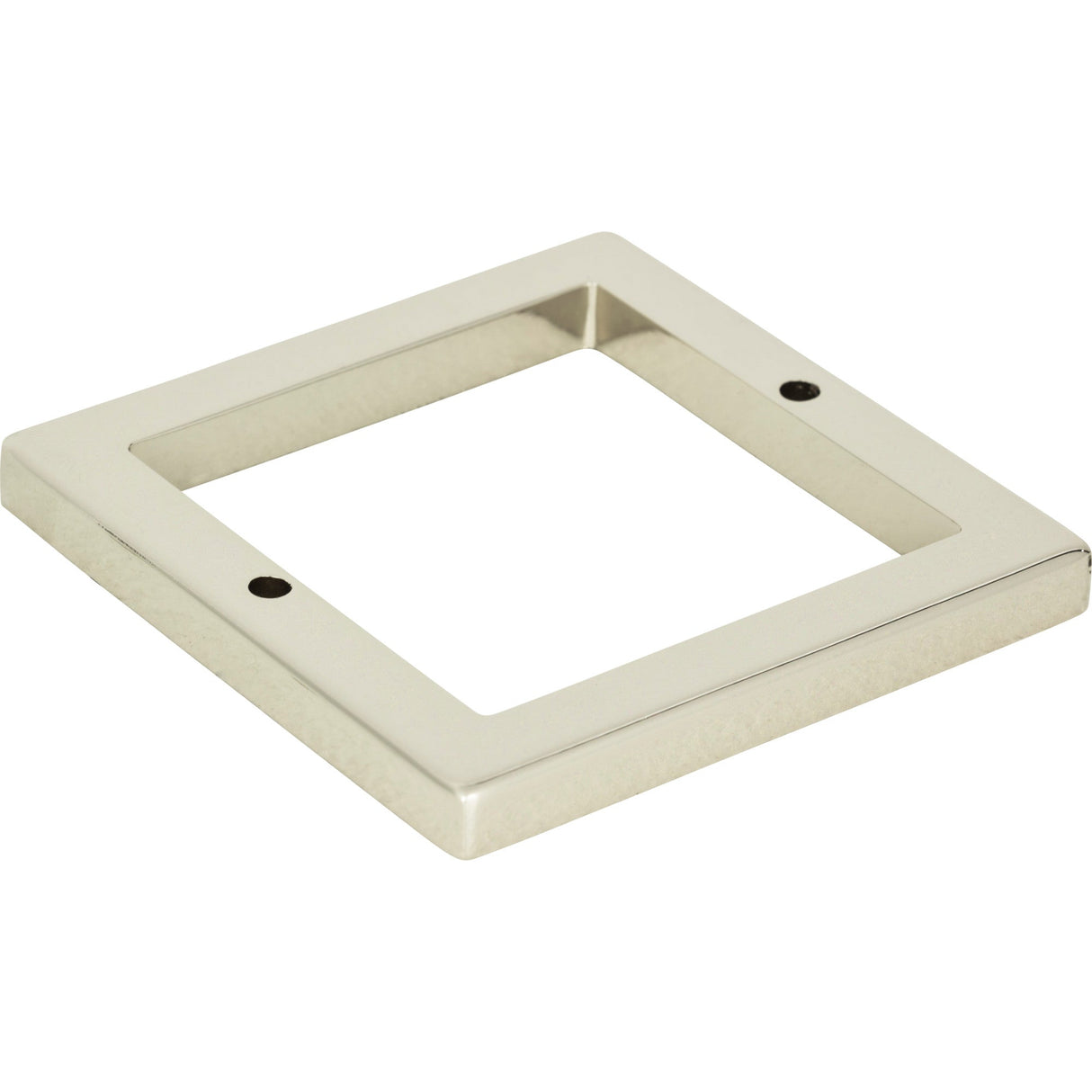 Atlas Homewares Tableau Square Base 2 1/2 Inch Polished Nickel