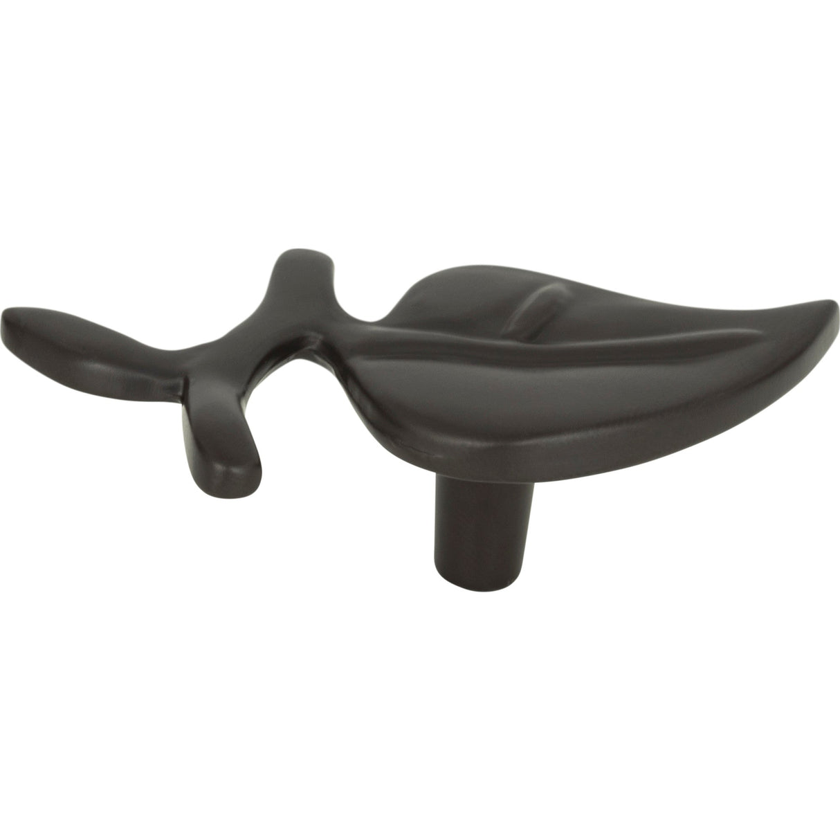 Atlas Homewares California Leaf Knob 2 1/2 Inch Aged Bronze