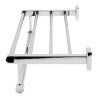 ALFI brand AB9596 Polished Chrome 24 inch Towel Bar & Shelf Bathroom Accessory