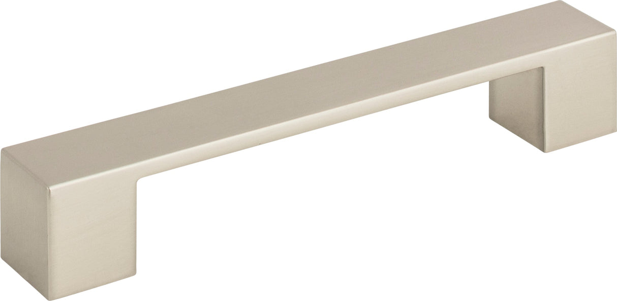 Atlas Homewares Wide Square Pull 5 1/16 Inch (c-c) Brushed Nickel