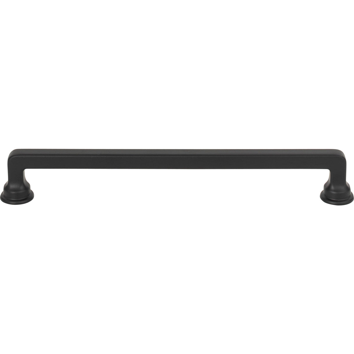 Atlas Homewares Oskar Pull 7 9/16 Inch (c-c) Matte Black