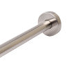 Brushed Nickel 20" Round Wall Shower Arm