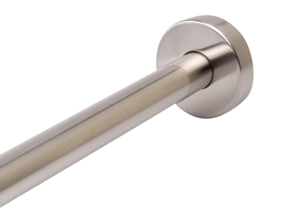 Brushed Nickel 20" Round Wall Shower Arm
