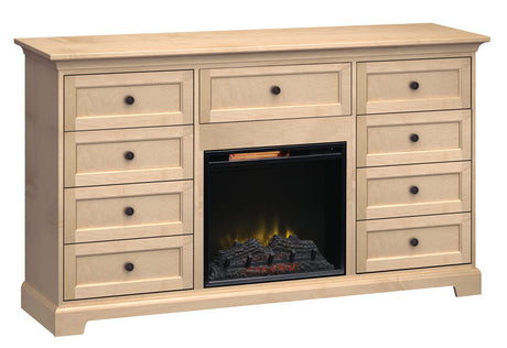 Howard Miller 72" Wide / 41" Extra Tall Fireplace Console FT72G