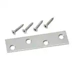 3 in. Galvanized Mending Plate (2-Pack)