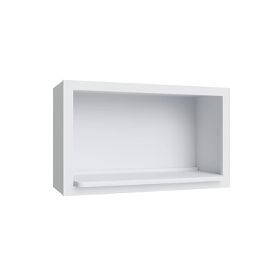Essential White Microwave Wall Cabinet 18Hx30Wx12D