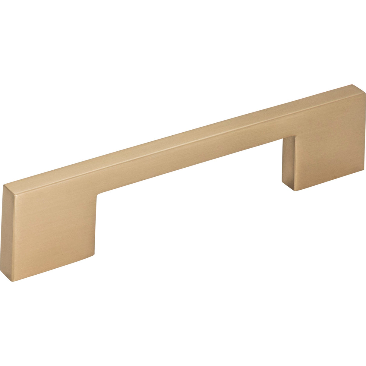 Atlas Homewares Thin Square Pull 5 1/16 Inch (c-c) Champagne