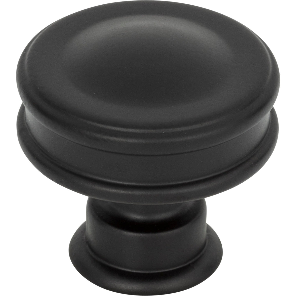 Atlas Homewares Oskar Knob 1 1/4 Inch Matte Black