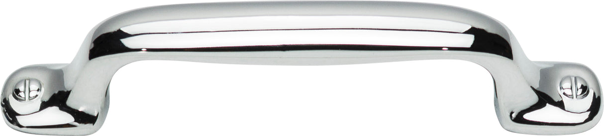 Atlas Homewares Ergo Pull 3 3/4 Inch (c-c) Polished Chrome