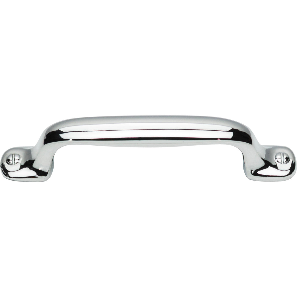 Atlas Homewares Ergo Pull 3 3/4 Inch (c-c) Polished Chrome