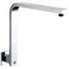 ALFI brand AB12GSW-PC Polished Chrome 12" Square Raised Wall Mounted Shower Arm