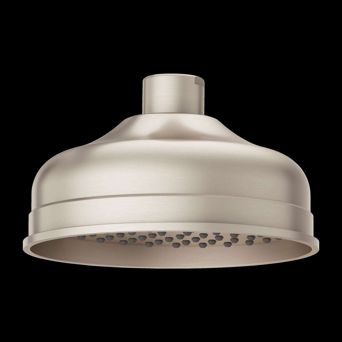 Pfister Tisbury Single Function Raincan Showerhead in Brushed Nickel