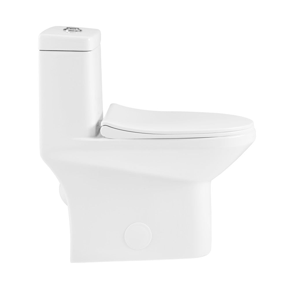Pierre One-Piece Elongated Toilet Dual-Flush 1.1/1.6 gpf