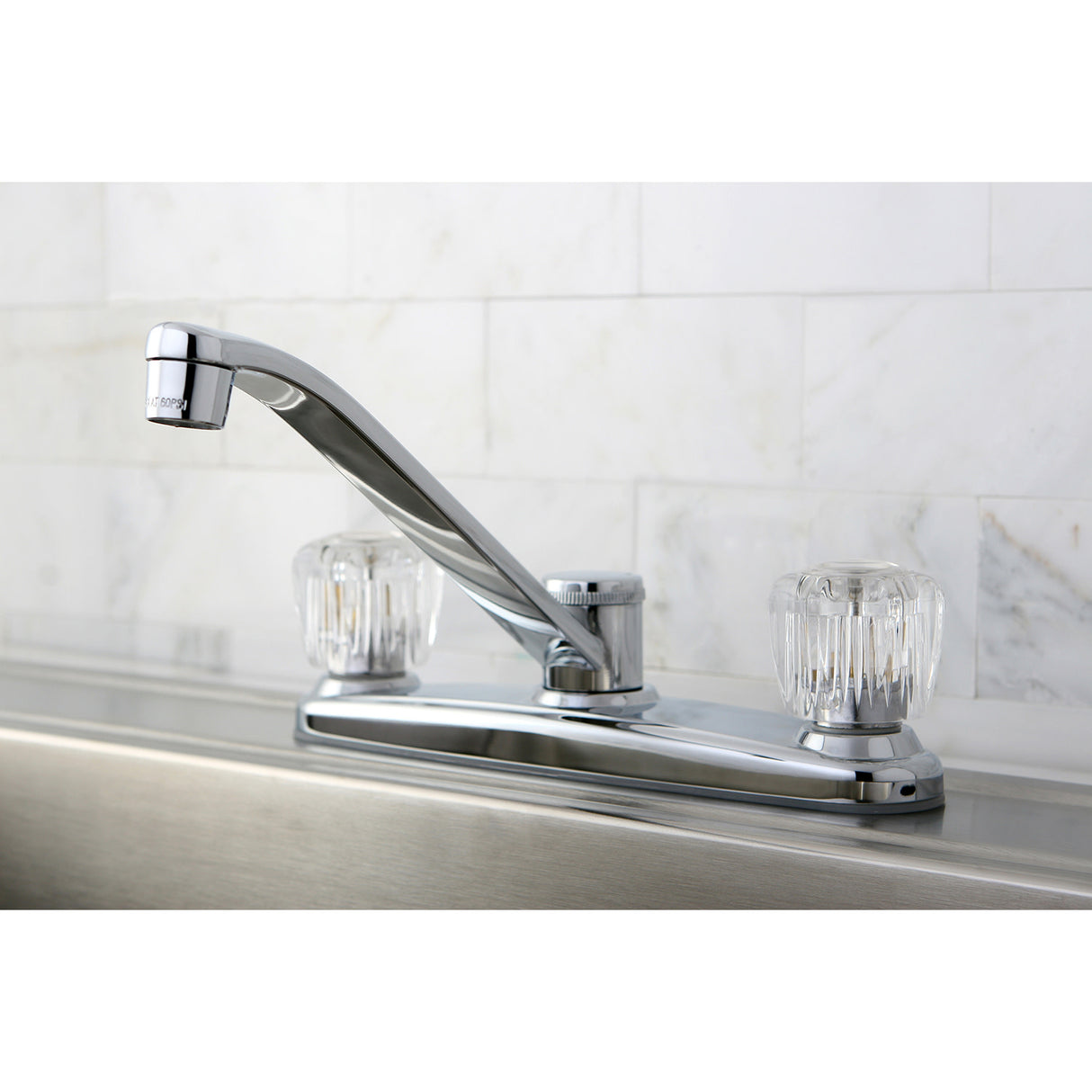 Kingston Brass KB111 Americana Centerset Kitchen Faucet, Polished Chrome