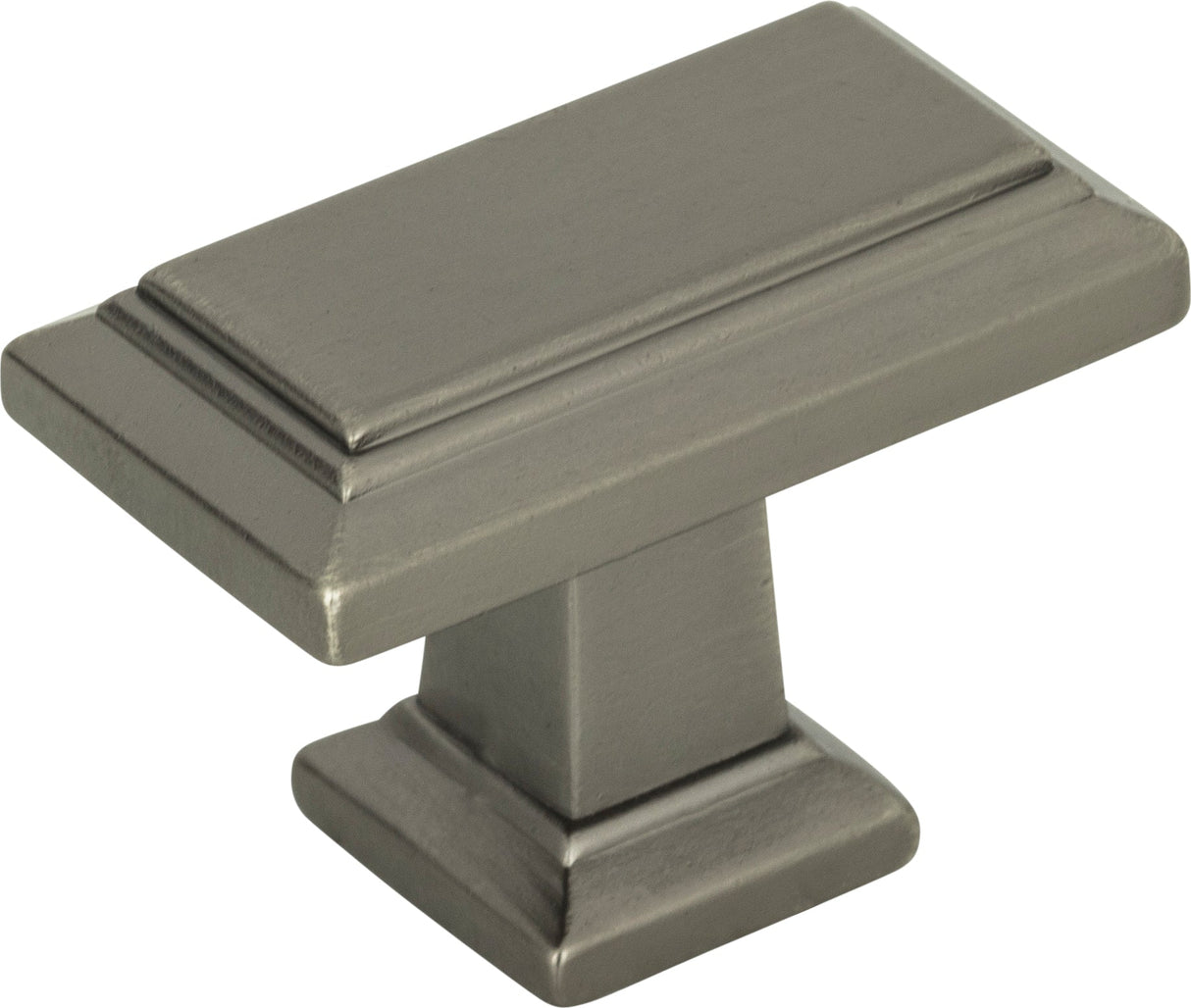 Atlas Homewares Sutton Place Rectangle Knob 1 7/16 Inch Slate