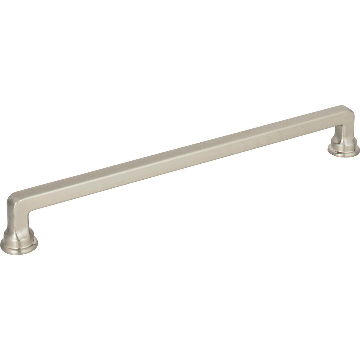 Atlas Homewares Oskar Pull 8 13/16 Inch (c-c) Brushed Nickel