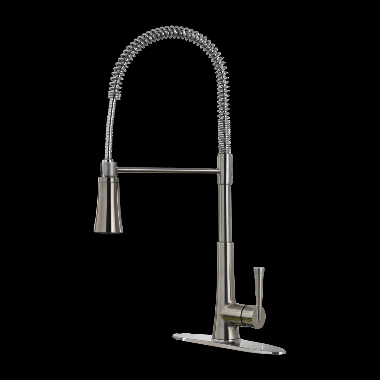 Zuri 1-Handle Pull-Down Kitchen Faucet in Stainless Steel
