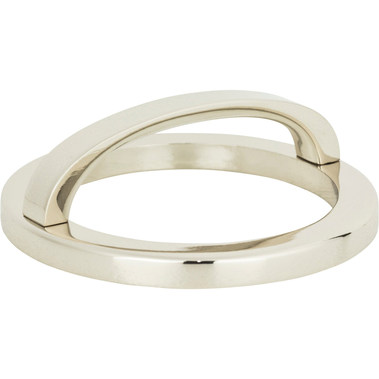 Atlas Homewares Tableau Round Base and Top 3 Inch (c-c) Polished Nickel