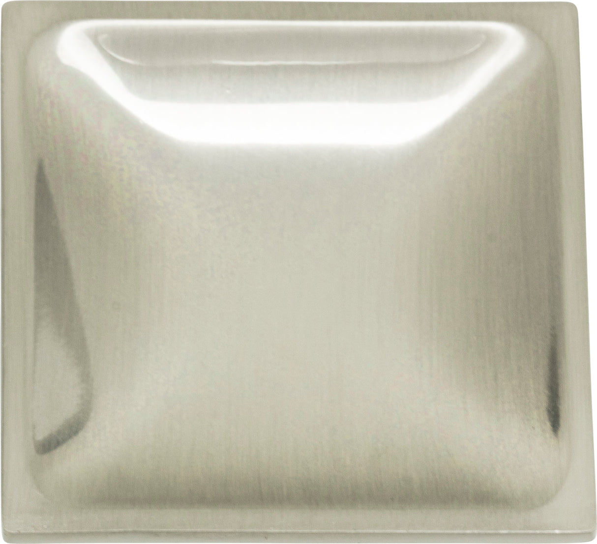 Atlas Homewares Dap Square Knob 2 Inch Brushed Nickel