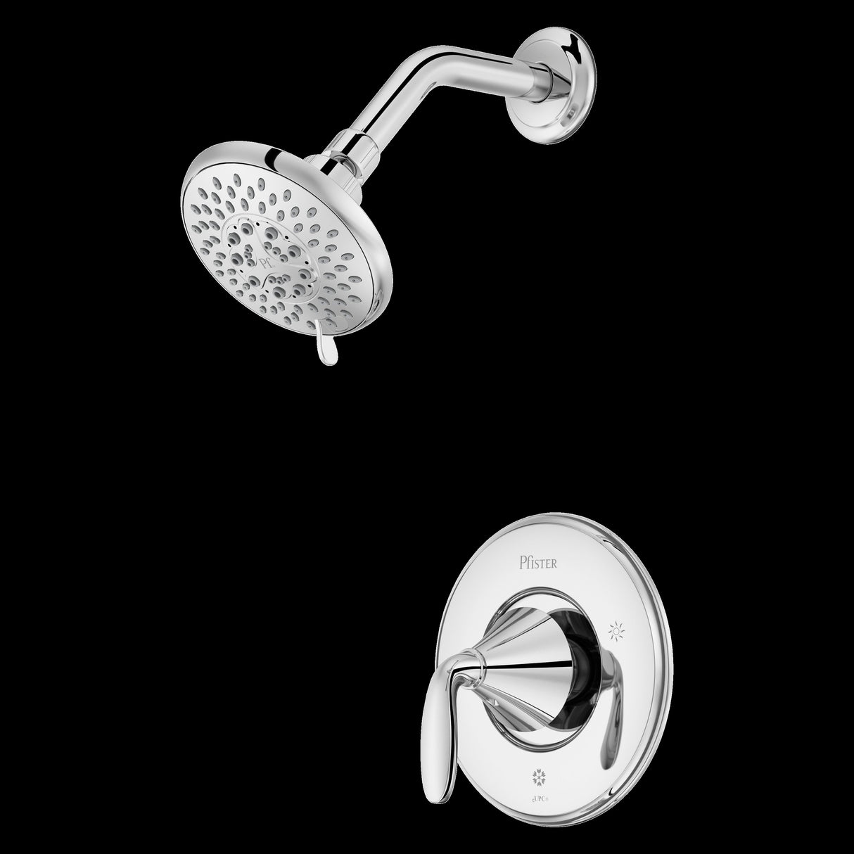Winfield 1-Handle Shower Only Trim Kit in Polished Chrome