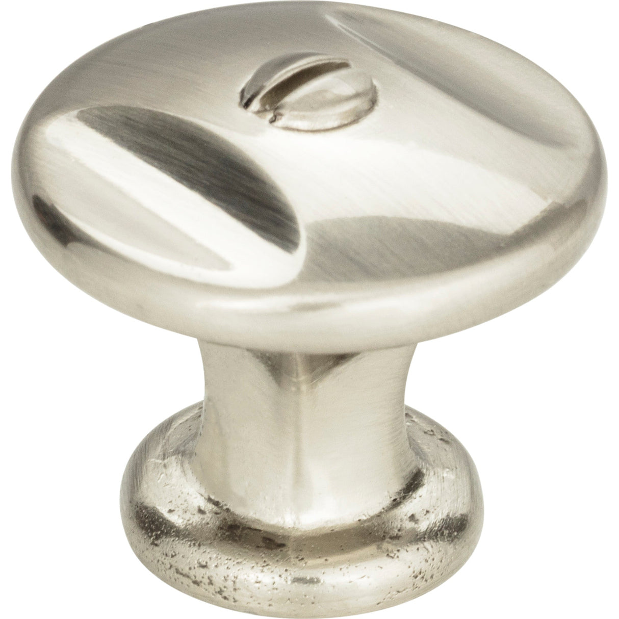 Atlas Homewares Ergo Knob 1 3/8 Inch Brushed Nickel