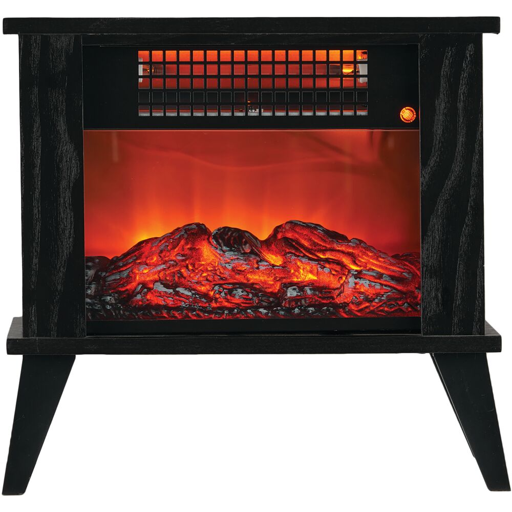 LifeSmart FEJ16C 1000W Tabletop Infrared Fireplace Space Heater