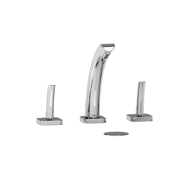 Riobel Salome 1.5 GPM Widespread Bathroom Faucet with Pop-Up Drain Assembly