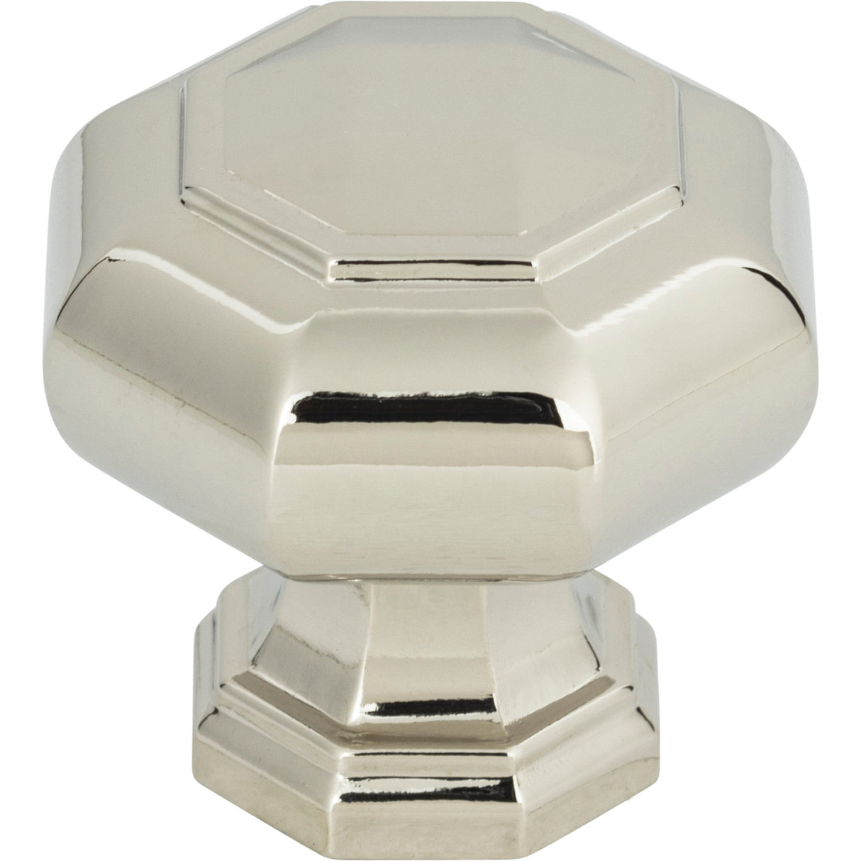 Atlas Homewares Elizabeth Knob 1 1/4 inch Polished Nickel