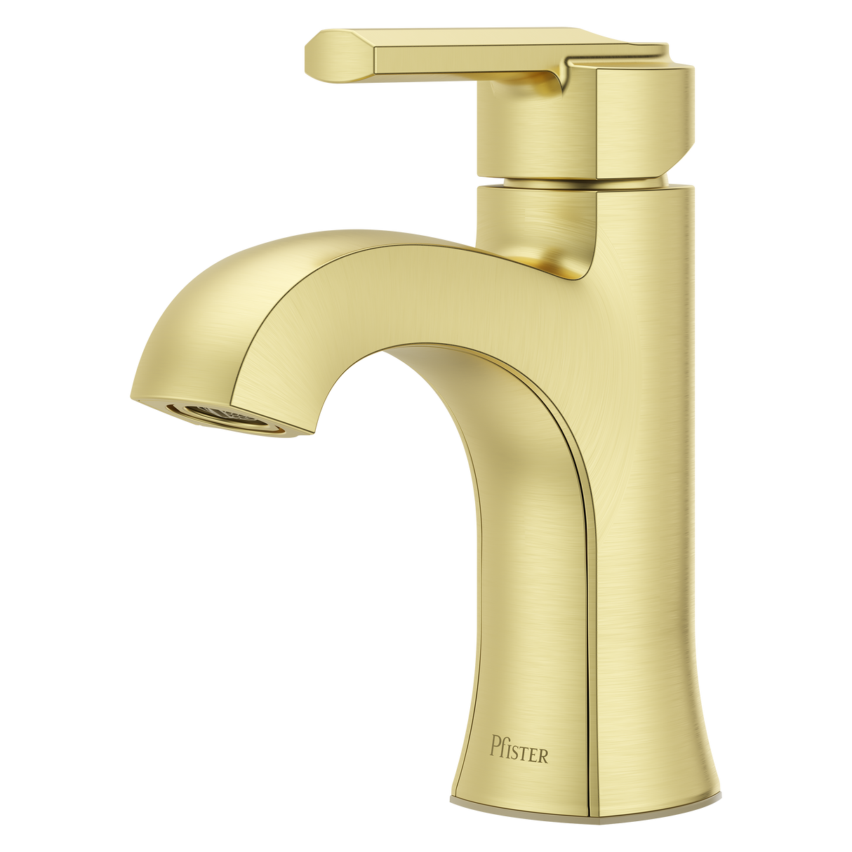 Vaneri Single Control Lavatory Faucet in Brushed Gold