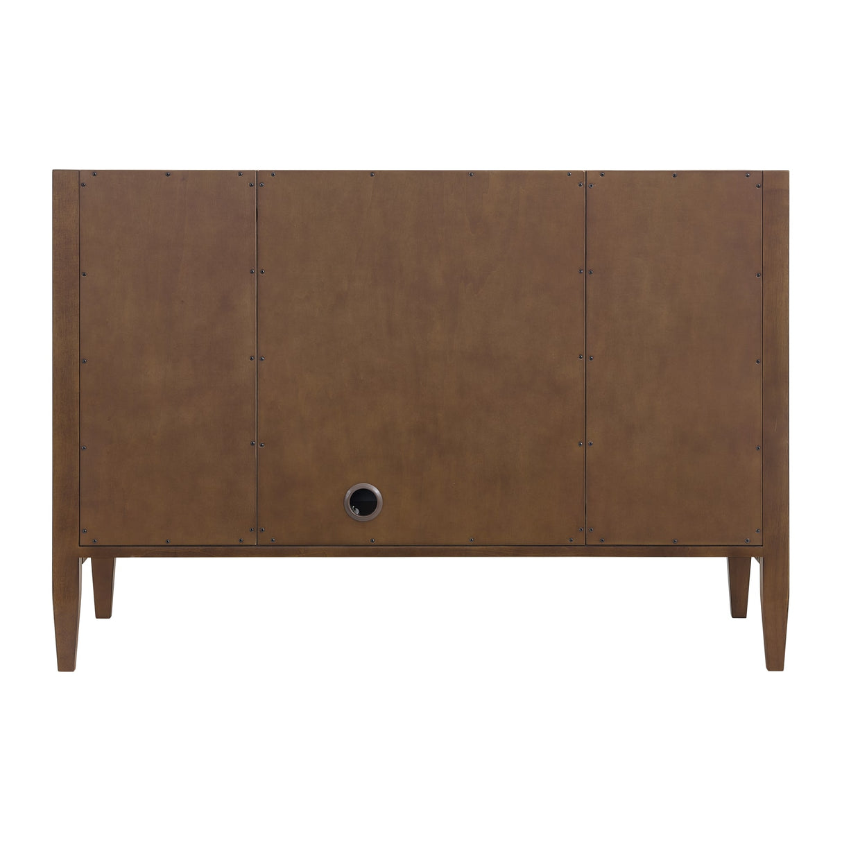 Myrrin 48" Single Vanity, Mid Century Walnut w/ 3 CM Ethereal Noctis Silestone Top