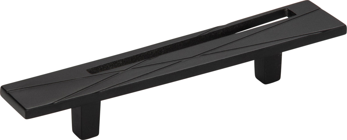 Atlas Homewares Modernist Right Pull 3 Inch (c-c) Matte Black
