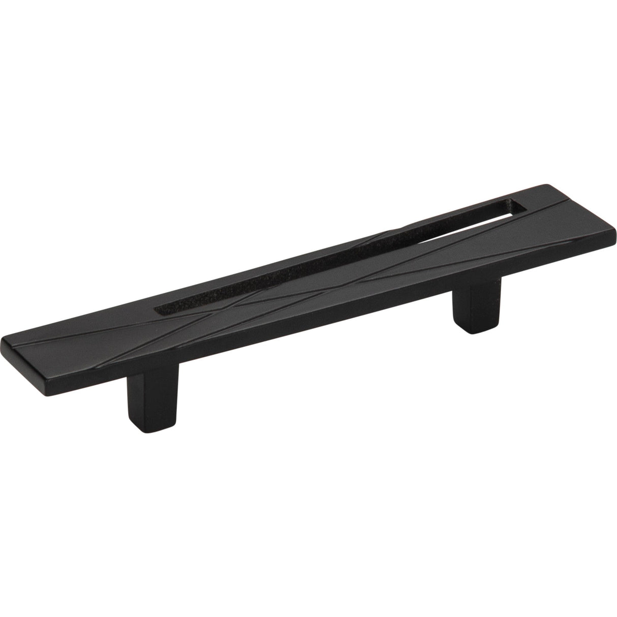 Atlas Homewares Modernist Right Pull 3 Inch (c-c) Matte Black