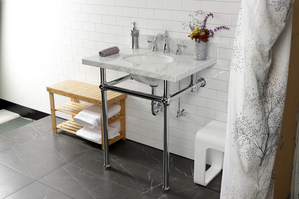 Fauceture FSC1971ACL American Classic Widespread Bathroom Faucet, Polished Chrome