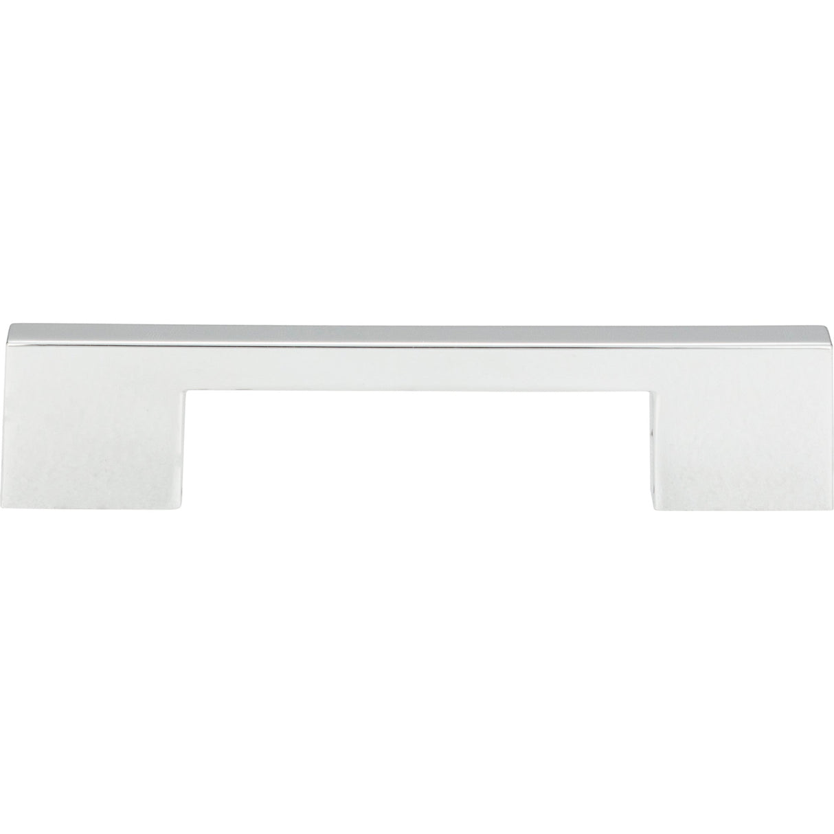 Atlas Homewares Thin Square Pull 5 1/16 Inch (c-c) Polished Chrome