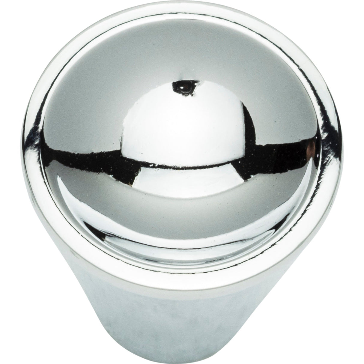 Atlas Homewares Dap Cone Knob 1 Inch Polished Chrome
