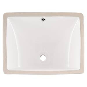 MSI Undermount Rectangle Porcelain Vanity Sink – White (2015)