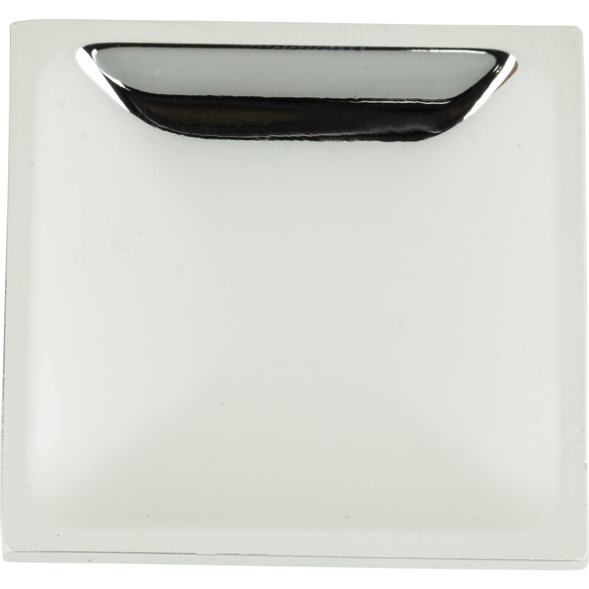 Atlas Homewares Dap Square Knob 2 Inch Polished Chrome