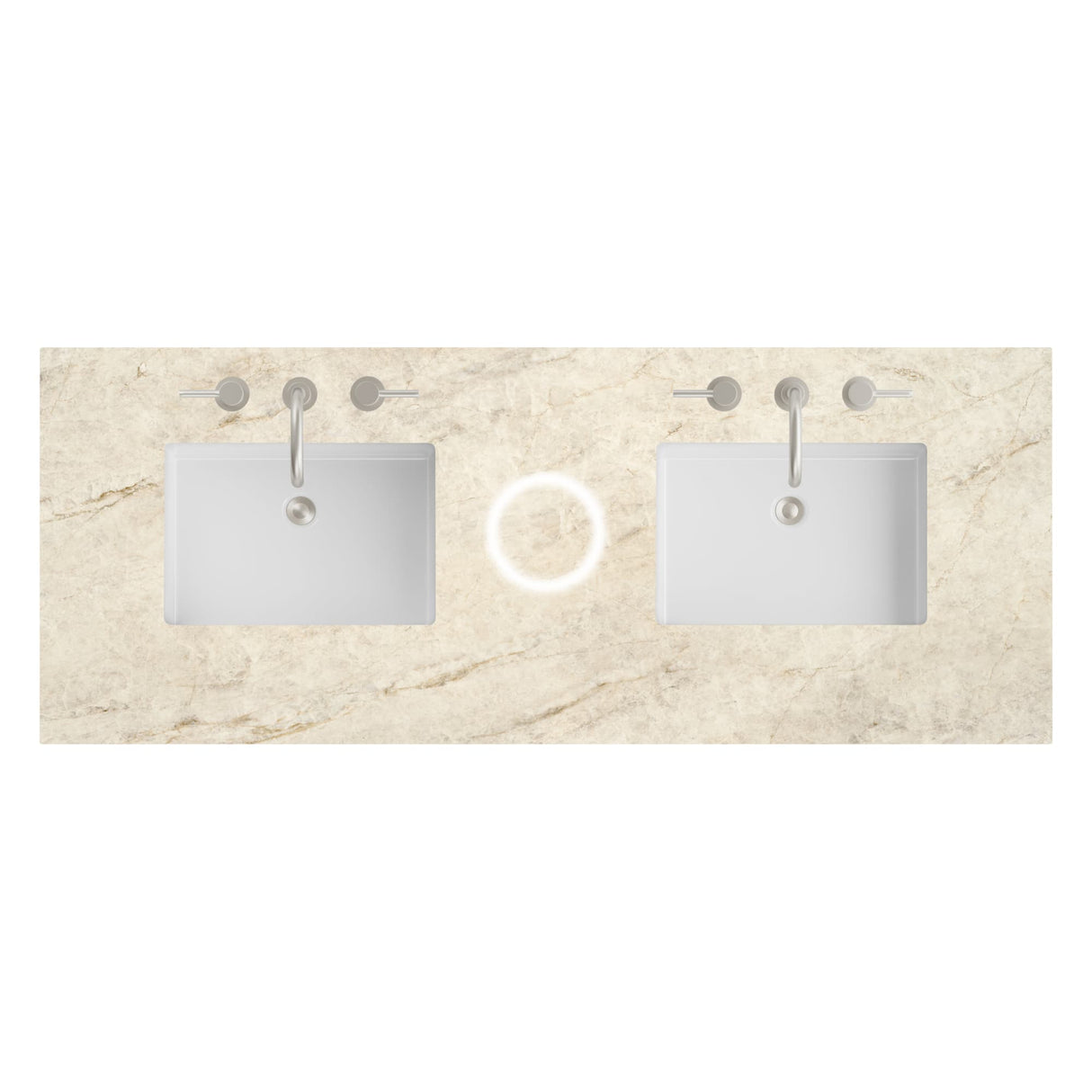 60" Double Top, 3CM Tajnar Eclos w/ FreePower Wireless Charger