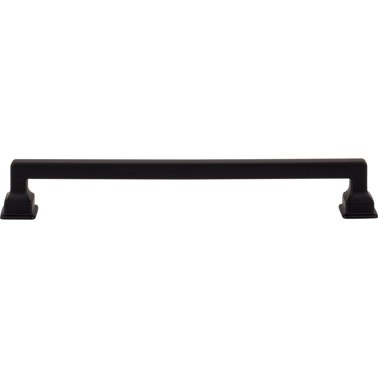 Atlas Homewares Erika Pull 7 9/16 Inch (c-c) Matte Black