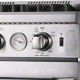 Forno Lseo 30" Gas Range with 5 Burners and Convection Oven in Stainless Steel (FFSGS6275-30)