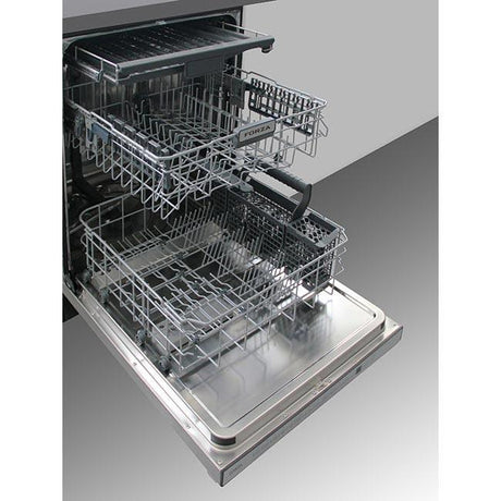 Forza 24-Inch Dishwasher in Stainless Steel with Microfilter, Height Adjustable Upper Basket - 45 dBA Noise Level (FD24D1)
