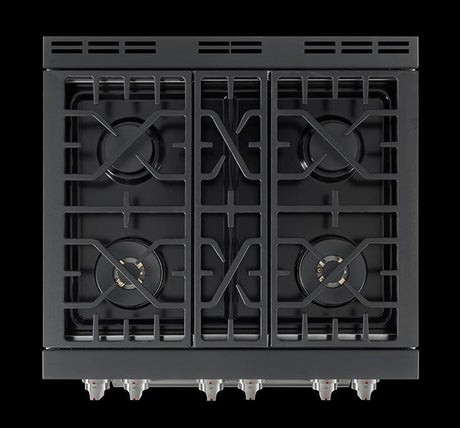 Forza 30-Inch 5.2 cu. ft. Stainless Steel Pro-Style Gas Range (FR304GN)