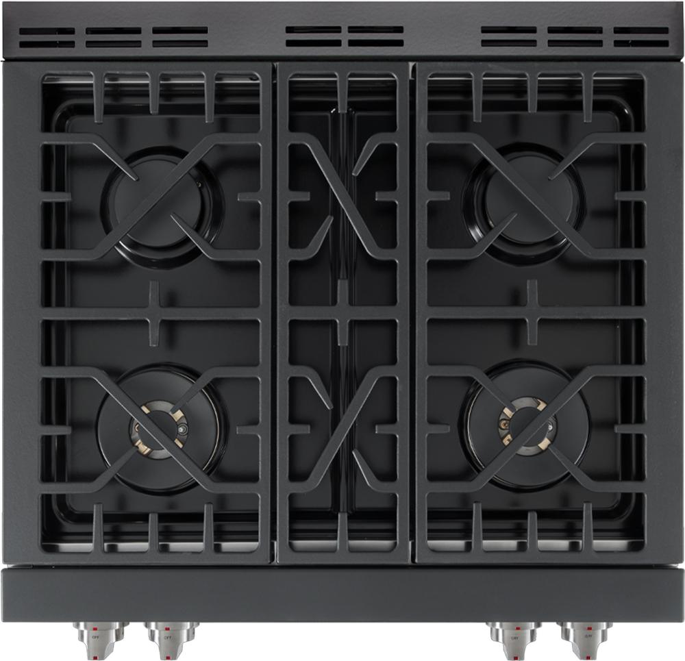 Forza 30-Inch Professional Rangetop in Stainless Steel (FRT304GN)