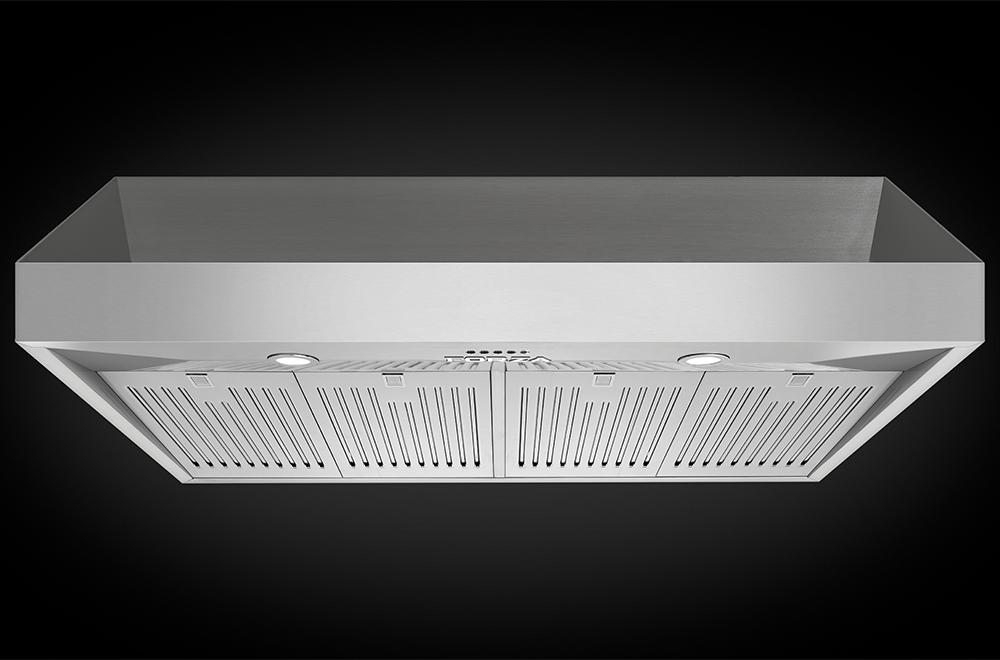 Forza 48-Inch Professional Range Hood - Wall Mount or Under Cabinet - 24-Inch Tall (FH4824)