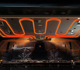 Forza 36-Inch Professional Dual Fuel Range in Dinamico Blue (FR366DF-B)