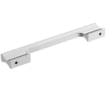 Amerock Cabinet Pull Polished Chrome 6-5/16 inch (160 mm) Center-to-Center Status 1 Pack Drawer Pull Cabinet Handle Cabinet Hardware