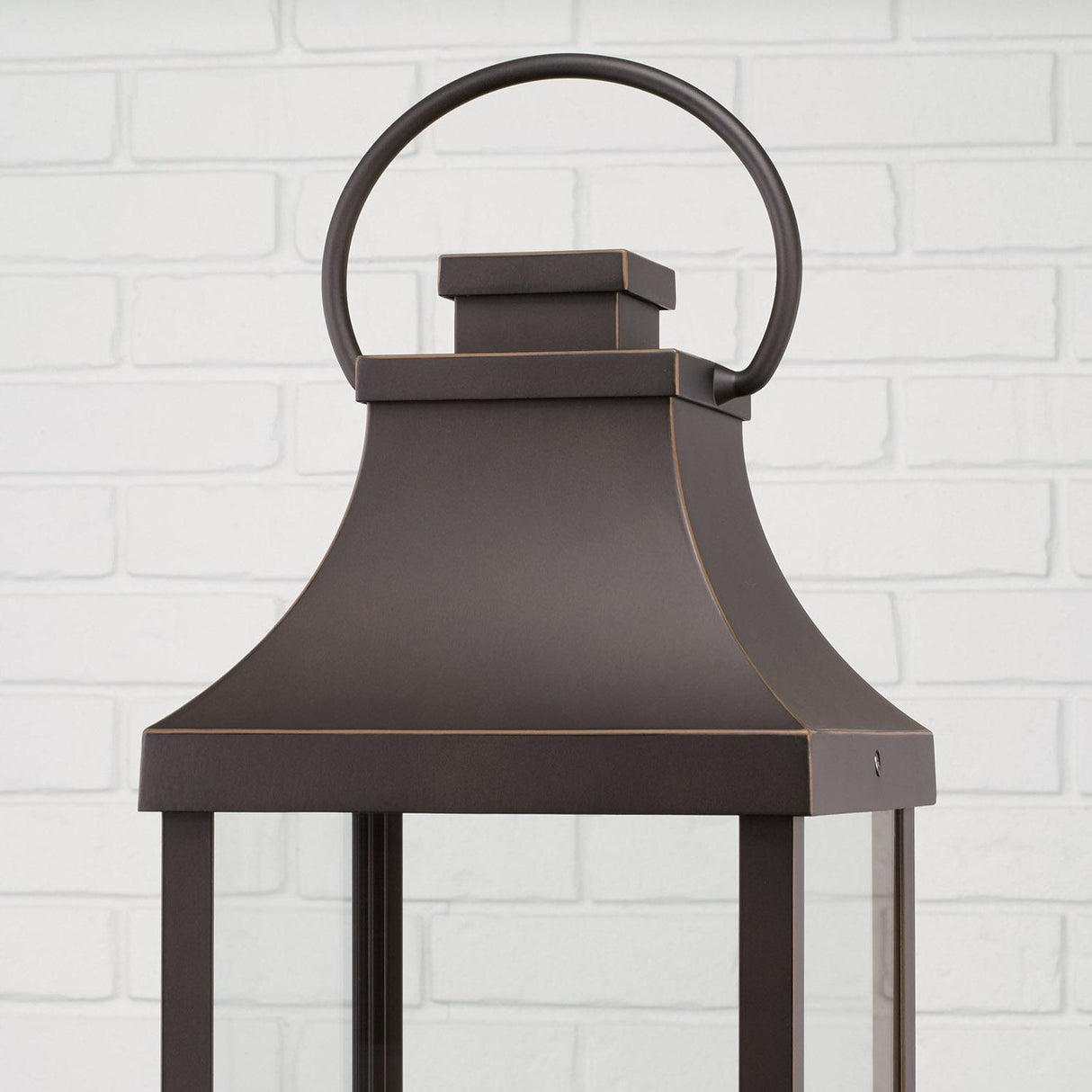 Capital Lighting 946432OZ Bradford 3 Light Outdoor Post Lantern Oiled Bronze